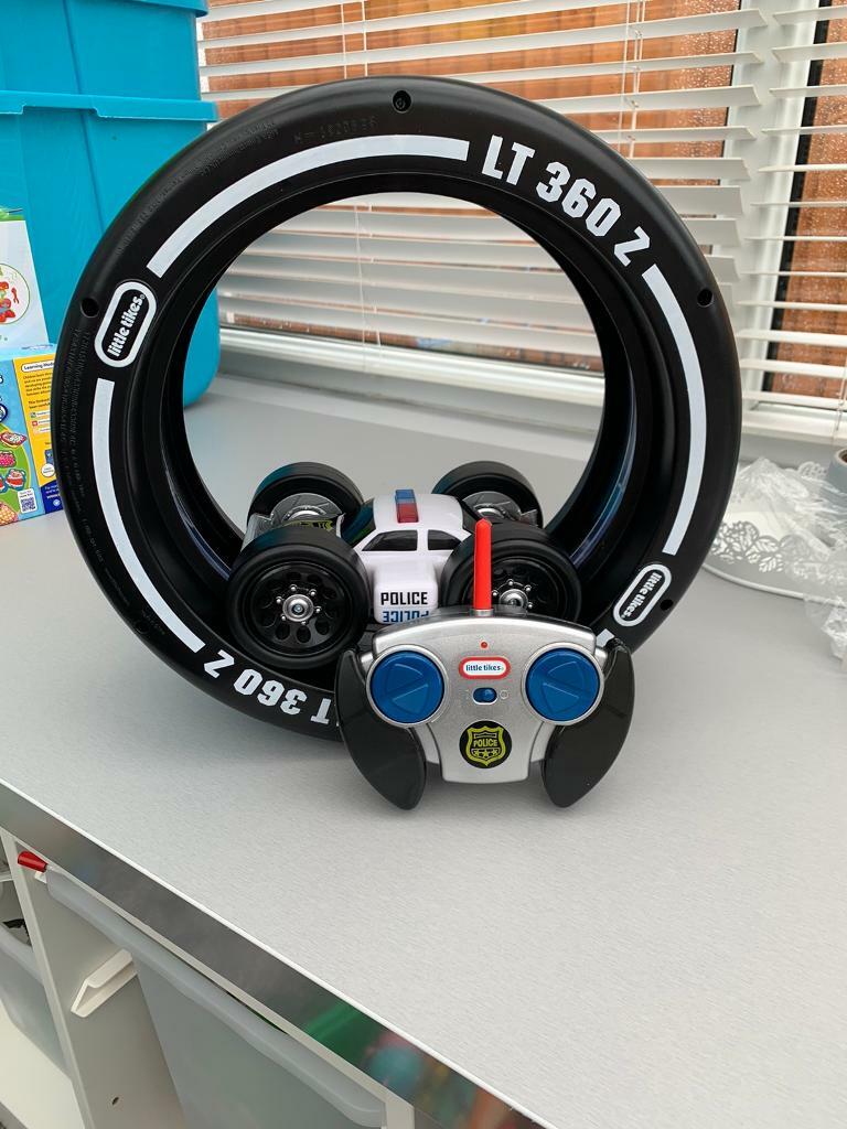 little tikes remote control police car